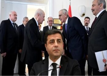 بهجلي يجري اتصالا مع القيادي الكردي صلاح الدين دميرطاش!