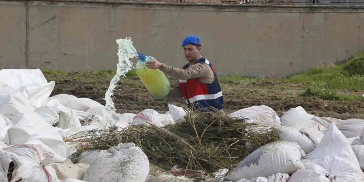 تركيا.. إحراق 20 طن من الحشيش المخدر في ديار بكر