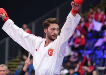 التركي عمر عبد الرحيم أوزير يتوج بذهبية بطولة أوروبا للكاراتيه