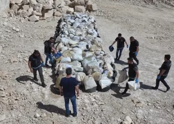 تركيا.. إعدام 2 طن من المخدرات في باتمان