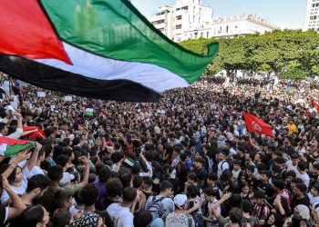 مظاهرات بميناء “مرسين” ضد استخدامه لنقل أسلحة إلى إسرائيل