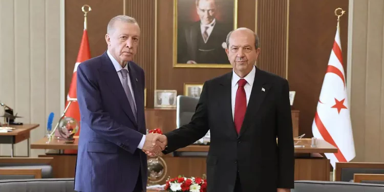 أردوغان: رئيس قبرص الشمالية كان يستقبلنا في كوخ!