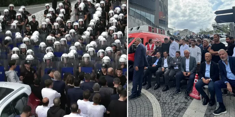 برلماني: الشرطة تحاصر مبنى “الشعب الجمهوري” وكأننا في غزة!