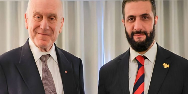 الرئيس السوري يلتقي رئيس المؤتمر اليهودي العالمي في نيويورك