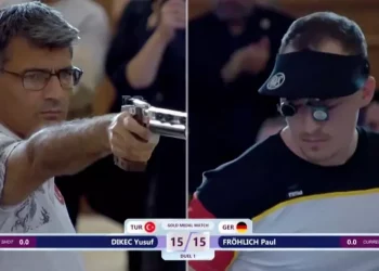 التركي يوسف ديكيتش يحصد ذهبية بدوري أبطال أوروبا للرماية