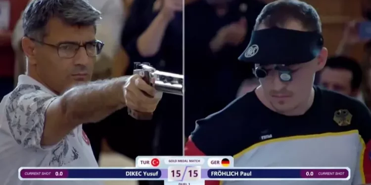 التركي يوسف ديكيتش يحصد ذهبية بدوري أبطال أوروبا للرماية