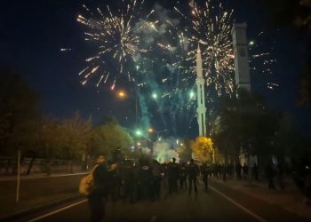 فضّ مسيرة “أوجلان” في ديار بكر بالغاز المسيل للدموع