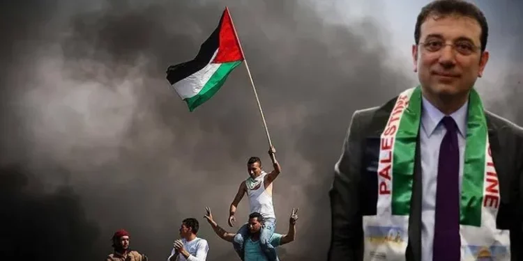 إمام أوغلو من خلف القضبان: ترك تركيا لمصير الفلسطينيين في يد زعيم واحد “تناقض صارخ”