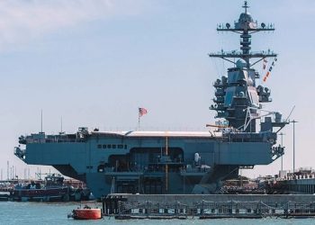 أزمة بمرحاض حاملة الطائرات الأمريكية جيرالد فورد!