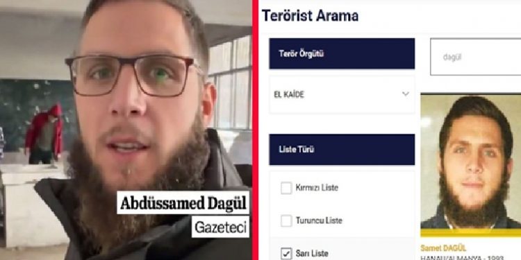 عنصر في القاعدة مطلوب للأمن التركي يعمل “صحفيا” في سوريا!