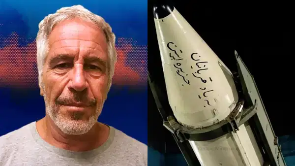 “لأجل ضحايا إبستين”.. رسالة غامضة على صاروخ إيراني يستهدف إسرائيل