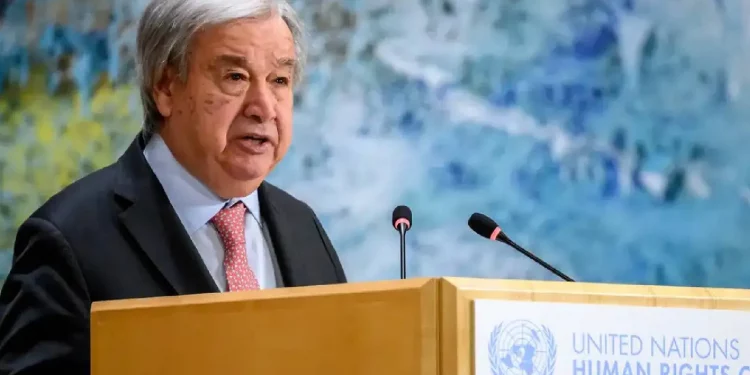 غوتيريش يحذر من خروج حرب الشرق الأوسط عن السيطرة