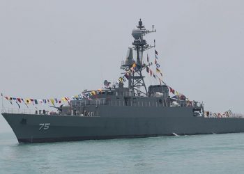 قصف سفينة حربية إيرانية قبالة سواحل سريلانكا